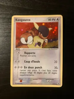 Carte Pokemon : Kangourex 6/112 Holo Ex Rouge Feu Vert Feuille Francaise - Image 1