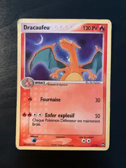 Carte Pokemon : Dracaufeu 6/108 HOLO Ex Gardiens du Pouvoir Francaise - Image 1