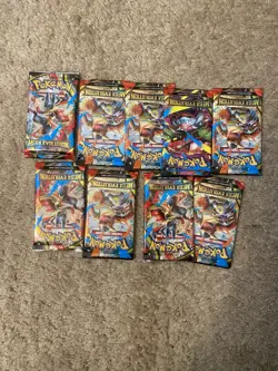 Lot Pokemon TCG: Mega Evolution Factory Sealed ETB Gardevoir & 9 mega packs - Image 5
