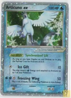 Articuno ex 032 Promo Nintendo Black Star Promos Pokemon Moderately Played - Image 1