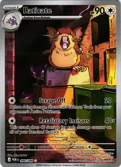 Raticate 099/088 Illustration Rare Perfect Order Pokemon - Image 1
