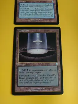 Cephalid Coliseum & Cabal Pit. Odyssey lands x2 MTG 2 Card. - Image 3