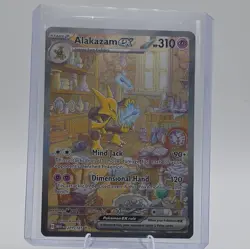 Pokemon TCG - SV 151 - Alakazam EX - 201/165 - Special Illustration Rare - Image 1