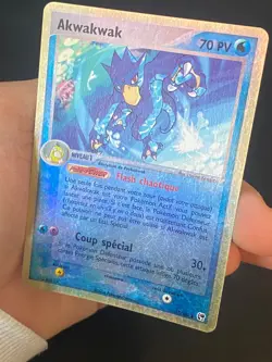 CARTE POKEMON AKWAKWAK 17/100 RARE REVERSE EX TEMPETE DE SABLE - EXC/NM - Image 2