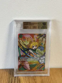 One Piece TCG - Carrot SP #OP08-023 - BGS 10 PRISTINE Beckett Slap - Image 1