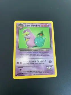 MP (Legendary Collection) Pokemon DARK SLOWBRO Card Set 8/110 Holo Rare WOTC - Image 1
