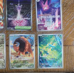 Pokemon TCG Holo Regular Lot Firebreather Mamoswine GX Beautifly Tauros 9 Cards - Image 3
