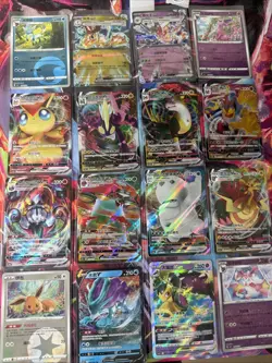 Pokemon 16 Card Lot nm V Max Mega SR Amazing Ex HOLO Rare Hits Only D25 - Image 1