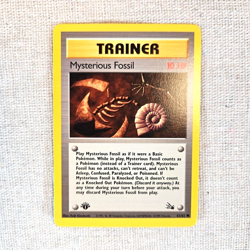 Pokemon TCG Mysterious Fossil Trainer Wizards Of The Coast Card #62 1st Edition - Image 3