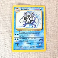 Pokemon TCG Poliwhirl 1999 Base Set Wizards Of The Coast Card 88/102 No Play - Image 3