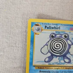 Pokemon TCG Poliwhirl 1999 Base Set Wizards Of The Coast Card 88/102 No Play - Image 5