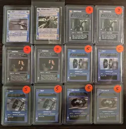 1995 STAR WARS DECIPHER CCG PREMIERE BLACK BORDER LIMITED RARE - 109 CARD LOT - Image 3