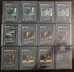 1995 STAR WARS DECIPHER CCG PREMIERE BLACK BORDER LIMITED RARE - 109 CARD LOT - Image 5