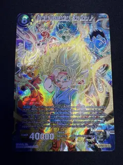 Dragon Ball Super Card Game BT4-123 SCR Distant Descendant, Son Goku JR - Image 1