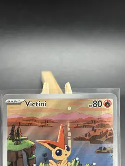 Pokemon TCG Victini Full Art Holo Black Star Promo Card 208 - Image 3