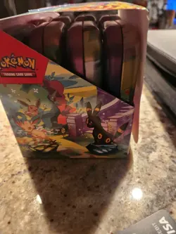 Prismatic Evolutions Tins Empty With Box Coins And Special Non Tcg Card - Image 4