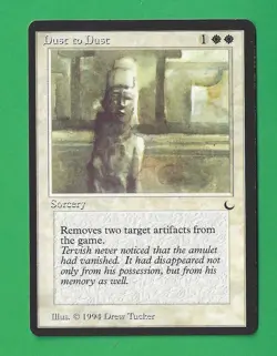 1994 Magic the Gathering - The Dark - Dust to Dust - MTG - Image 1