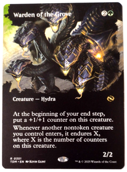 Warden of the Grove (Borderless) - Tarkir: Dragonstorm (TDM) - EN - R 0351 - Image 1