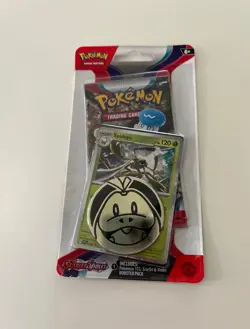 Scarlet & Violet Base Set Factory Sealed 1-Pack Blister with Spidops Promo Card - Image 1