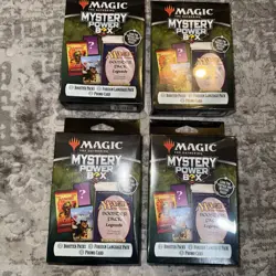 MTG Mystery Power Box Sealed | 2 Booster Packs 1 Foreign Pack 1 Promo. 4 Boxes! - Image 2