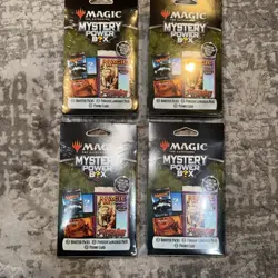 MTG Mystery Power Box Sealed | 2 Booster Packs 1 Foreign Pack 1 Promo. 4 Boxes! - Image 3