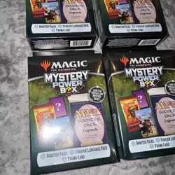 MTG Mystery Power Box Sealed | 2 Booster Packs 1 Foreign Pack 1 Promo. 4 Boxes! - Image 4