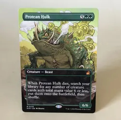 MTG Protean Hulk - Borderless - RVR NM - Image 1