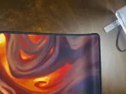 MTG The One Ring Playmat 2023 GenCon Gold Foil The Lord of the Rings /500 - Image 4