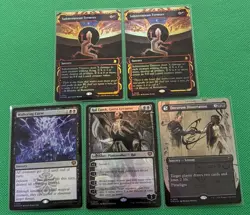 MTG Secrets Of Strixhaven Mythic Foil Full Art LOT OF 5 Decorum Dissertation - Image 1
