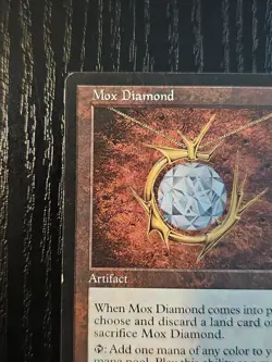 Magic The Gathering - Stronghold - Mox Diamond - Reserve List - Image 3
