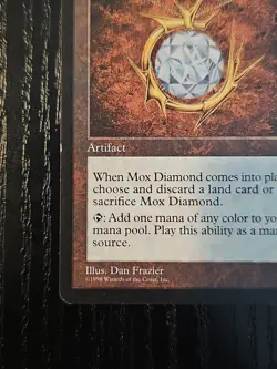 Magic The Gathering - Stronghold - Mox Diamond - Reserve List - Image 5
