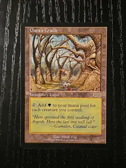 Magic The Gathering Urza's Saga Gaea's Cradle - Reserved List - LP-MP - Image 1