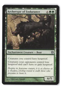 Archetype of Endurance 116 HP Born of the Gods MTG - Image 1