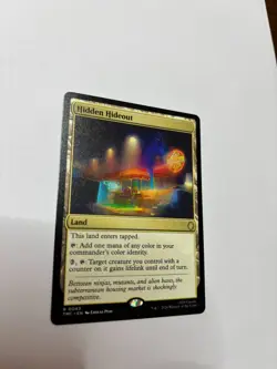 Hidden Hideout Surge Foil Commander Teenage Mutant Ninja Turtles Rare 0043 MTG - Image 1