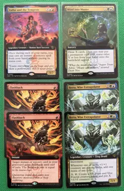 MTG Secrets Of Strixhaven Rare Full Art Borderless LOT OF 15 Pensive Professor - Image 4
