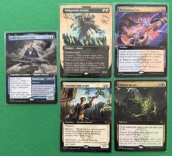 MTG Secrets Of Strixhaven Rare Full Art Borderless LOT OF 15 Pensive Professor - Image 5