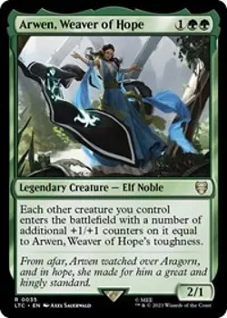 Arwen, Weaver of Hope Commander: The Lord of the Rings: Tales of Middle-earth Ne - Image 1
