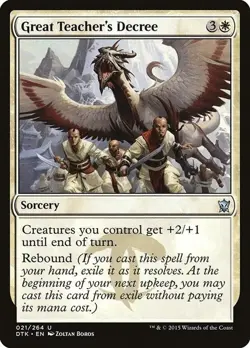 GREAT TEACHER'S DECREE X2 *DRAGONS OF TARKIR* - Image 1