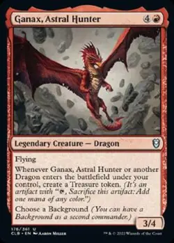 FOIL GANAX, ASTRAL HUNTER NM! *BATTLE FOR BALDUR'S GATE* - Image 1