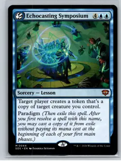 MTG - Secrets of Strixhaven #44 Echocasting Symposium - Mythic - Image 1