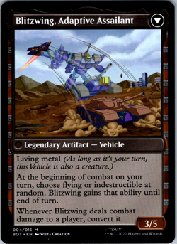 Blitzwing, Cruel Tormentor Universes Beyond: Transformers NM - Image 2