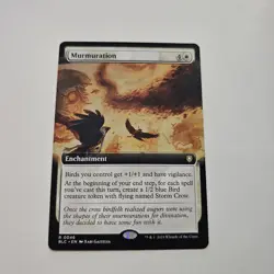 Murmuration Extended Art Commander: Bloomburrow Regular Magic The Gathering MTG - Image 1