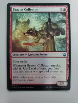 MTG Brazen Collector Bloomburrow 0128 Foil Uncommon - Image 1