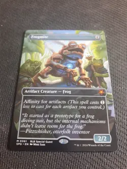 Frogmite (Borderless) - Special Guests Bloomburrow - Mythic - NM (see pics) - Image 1