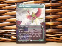 MTG Birds of Paradise 0081 RARE BORDERLESS | NM Near Mint | BLC | 2024 - Image 1