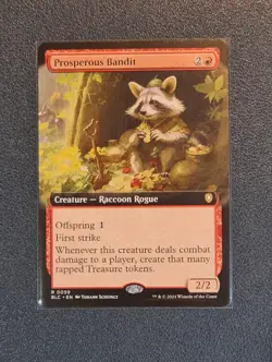 MTG Prosperous Bandit - Extended - Bloomburrow Commander - BLC - Near Mint+ - Image 1