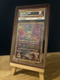 Pokemon Ancient Mew Ace Label 8 Mint 2000 Movie Promo - Image 1