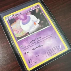 Pokemon Litwick Black Star Promo Holo Black & White BW27 - Image 3