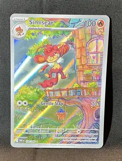 🔥 Simisear #100/086 – SV White Flare – Pokemon TCG NM 🔥 - Image 1