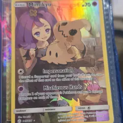 Pokemon The Pokemon Company Mimikyu 245/236 Sm-Cosmic Eclipse Holo Secret Rare … - Image 1